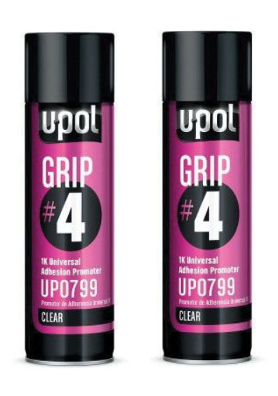 U-POL UP0799 Grip #4 Universal Adhesion Promotor Aerosol 450ML Can UPOL (2/PK)