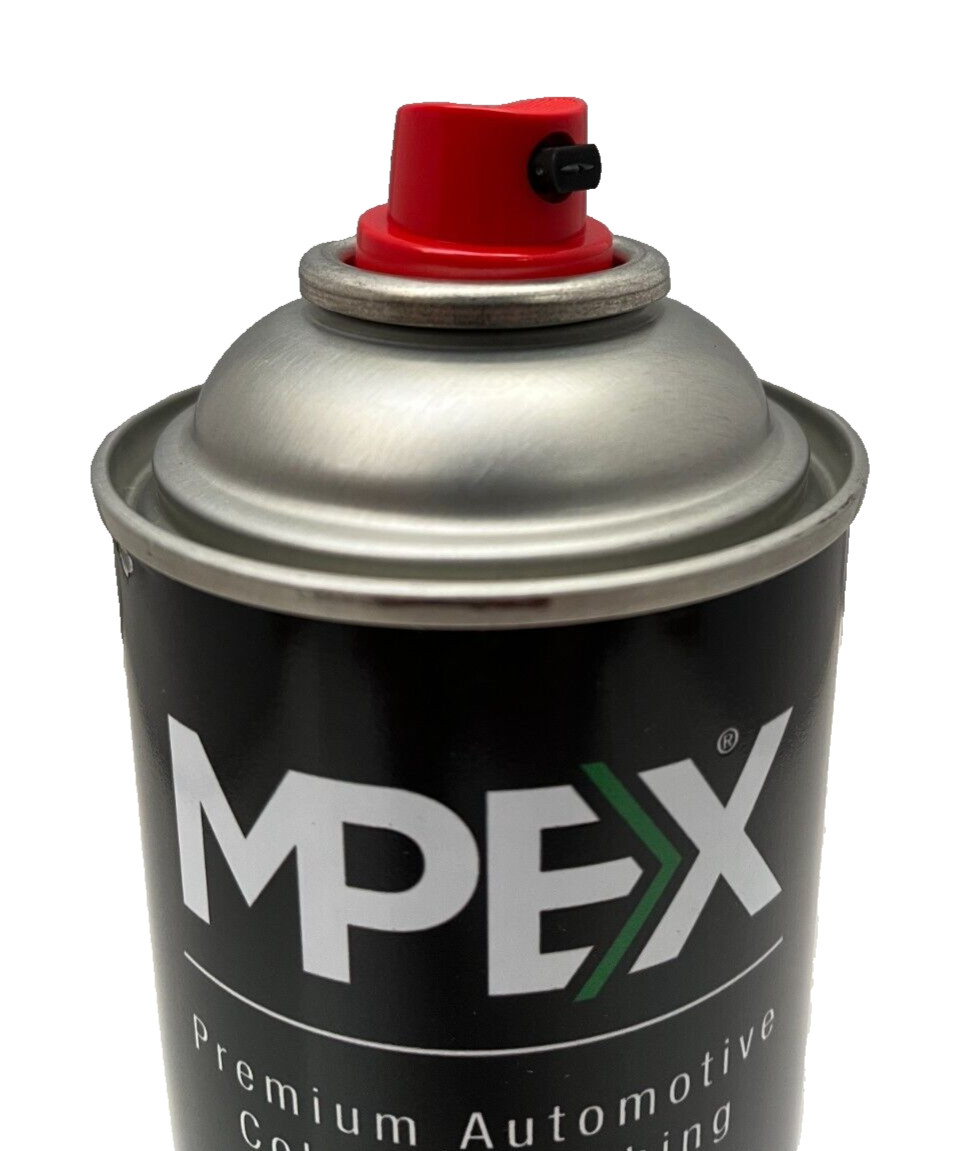 2 x Mpex Satin Black Spray Paint Aerosol Coating Fast Drying Multi Purpose 500ml