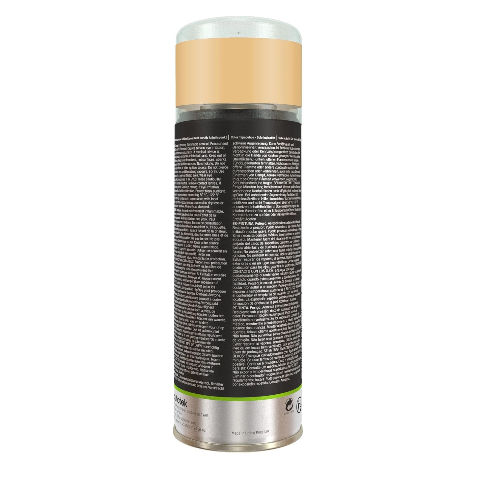 Autotek Ford Tuscan Beige Fast Drying High Coverage Aerosol Spray Paint 10.14oz