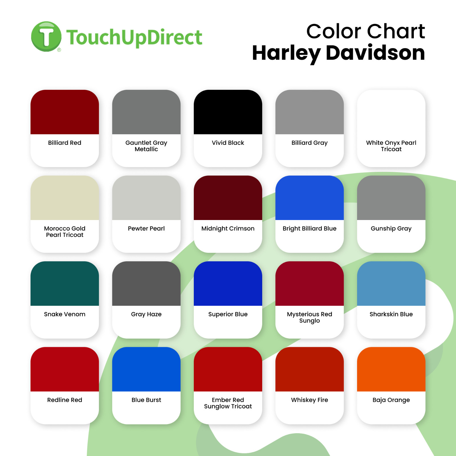 Harley Davidson Touch Up Paint by TouchUpDirect – Choose your Kits & Color