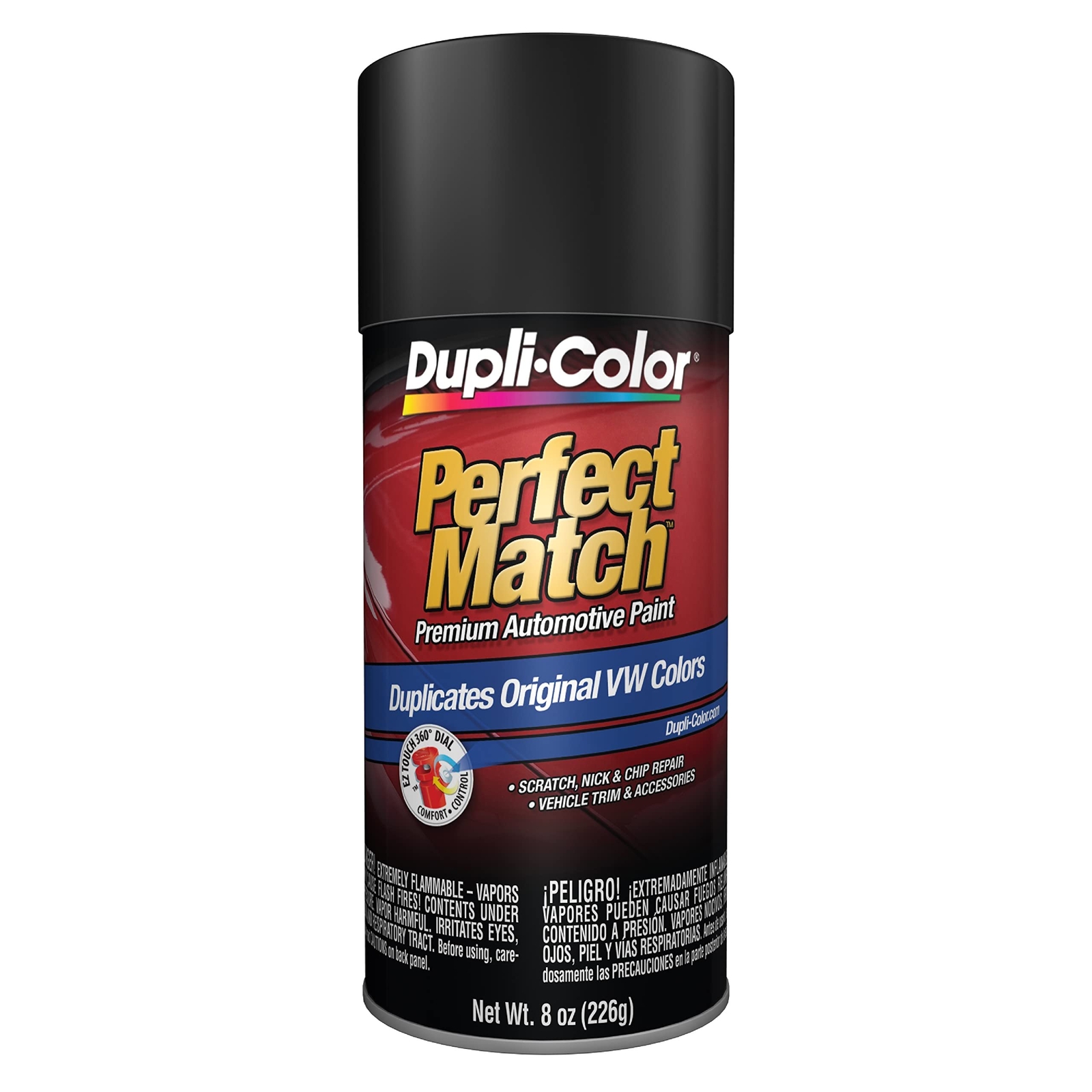 Dupli-Color BVW2040 Perfect Match Metallic Black Magic Paint 8 Oz