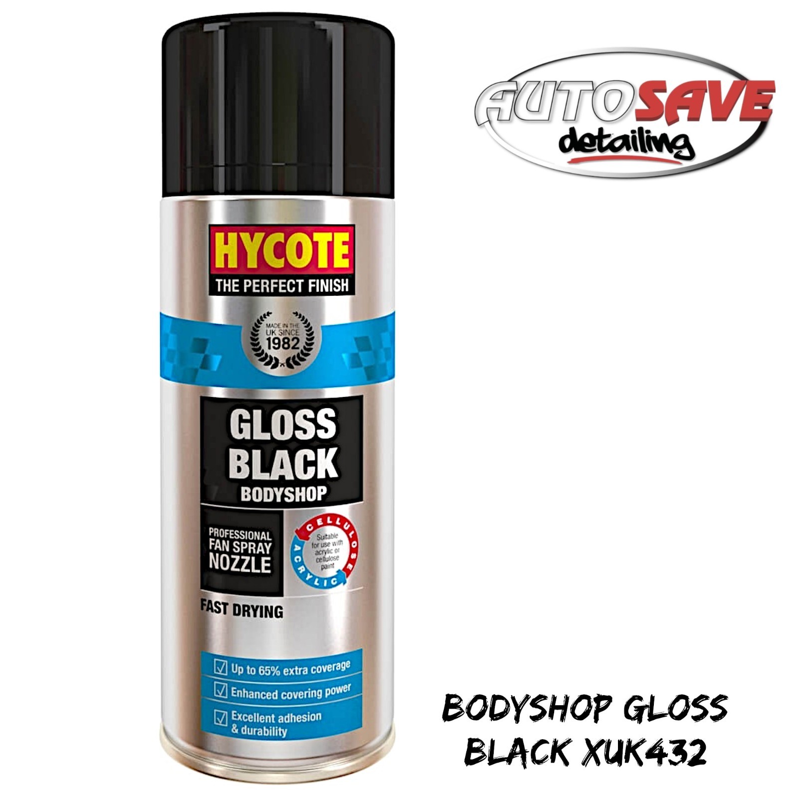 Hycote – Bodyshop Gloss Black 400ml Multi-Purpose Primer XUK432
