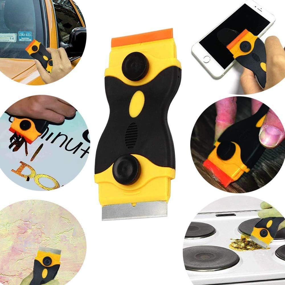 8-Piece 4″ Eraser Wheel Decal Remover Kit with Drill Adapter for Car Stickers