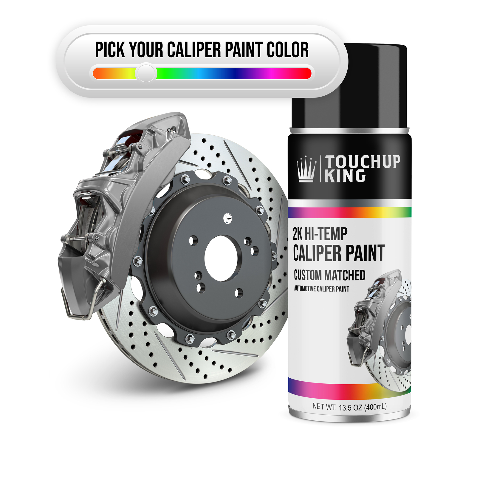 2k Caliper Paint For Ford Golden Glow Metallic 6V