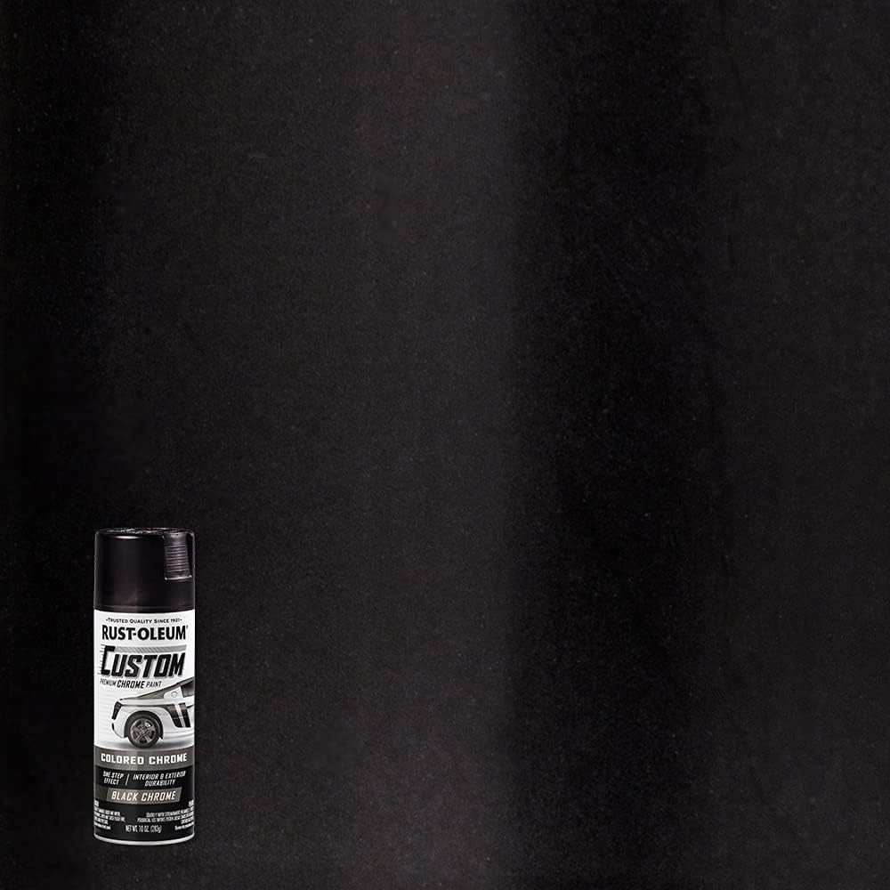 Rust-Oleum Automotive Custom Chrome Spray Paint Choose color ( Black,Red,Blue)