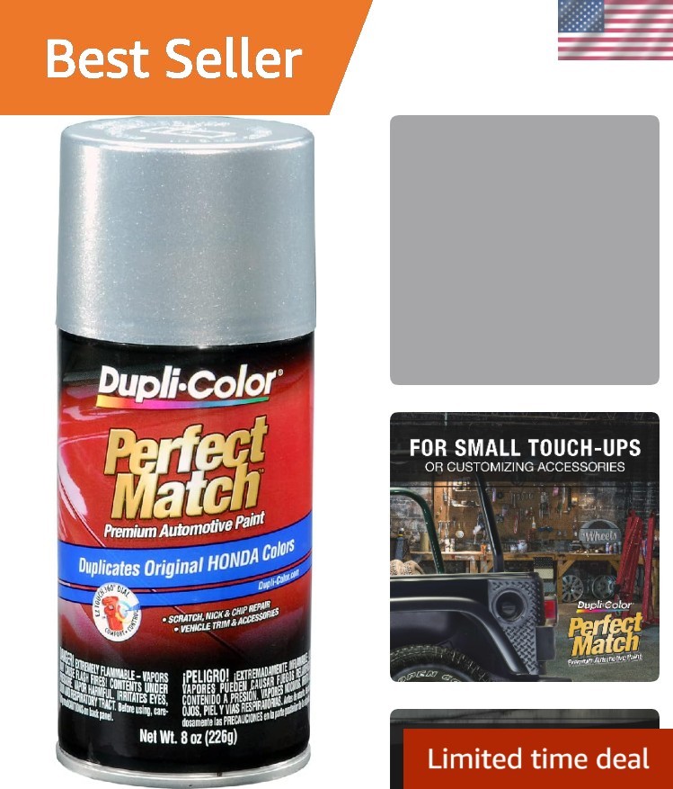 8 oz. Automotive Spray Paint NH700M – Honda Alabaster Silver – Easy Application