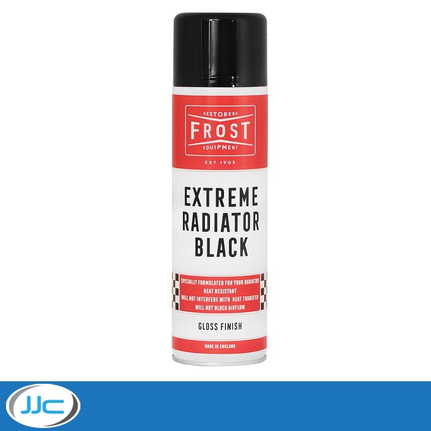 Frost Car / Workshop Extreme Radiator Gloss Black Aerosol Spray Paint – 500ml