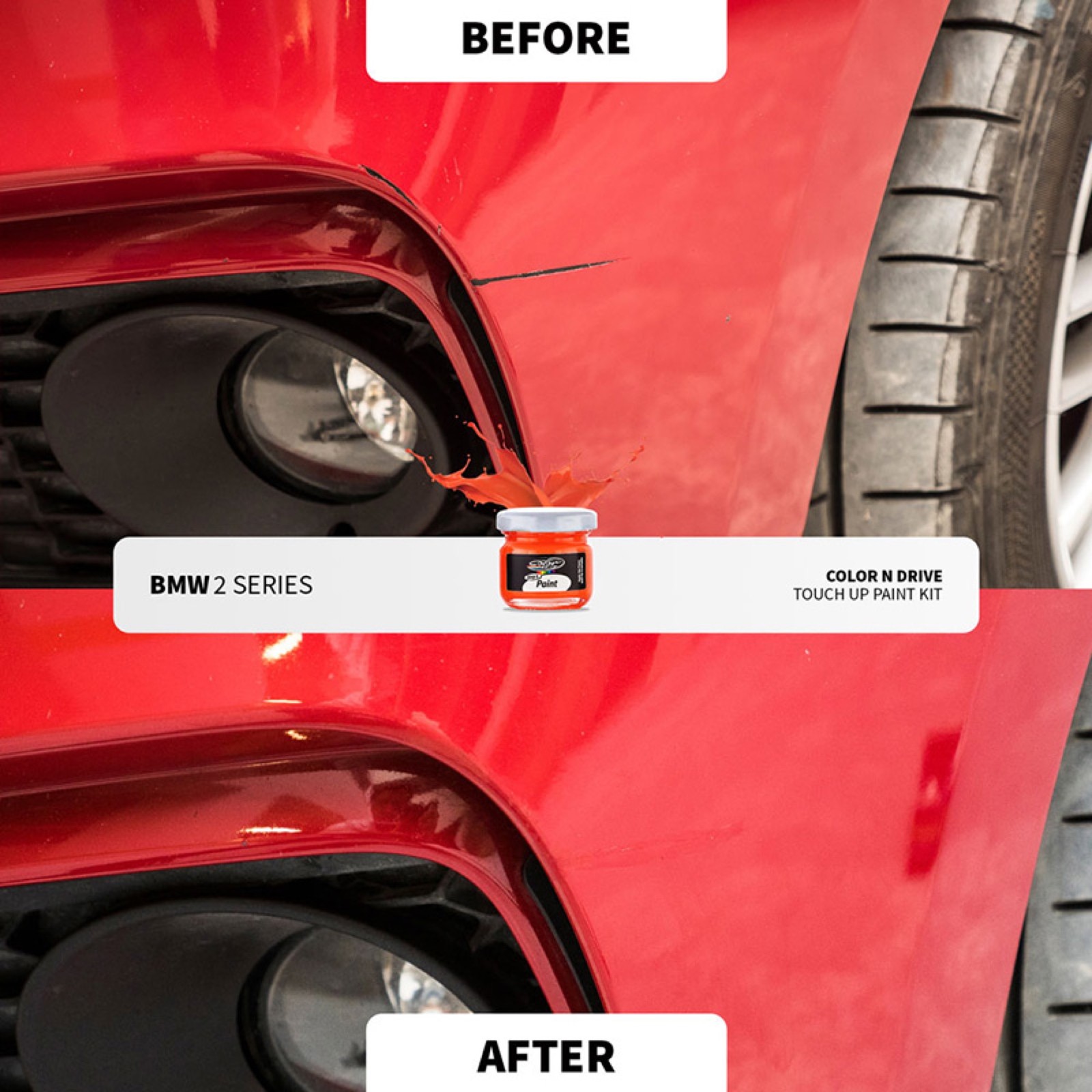 Mercedes Slk Touch Up Paint – Brillantsilber Metallic 744 Scratch Repair Kit