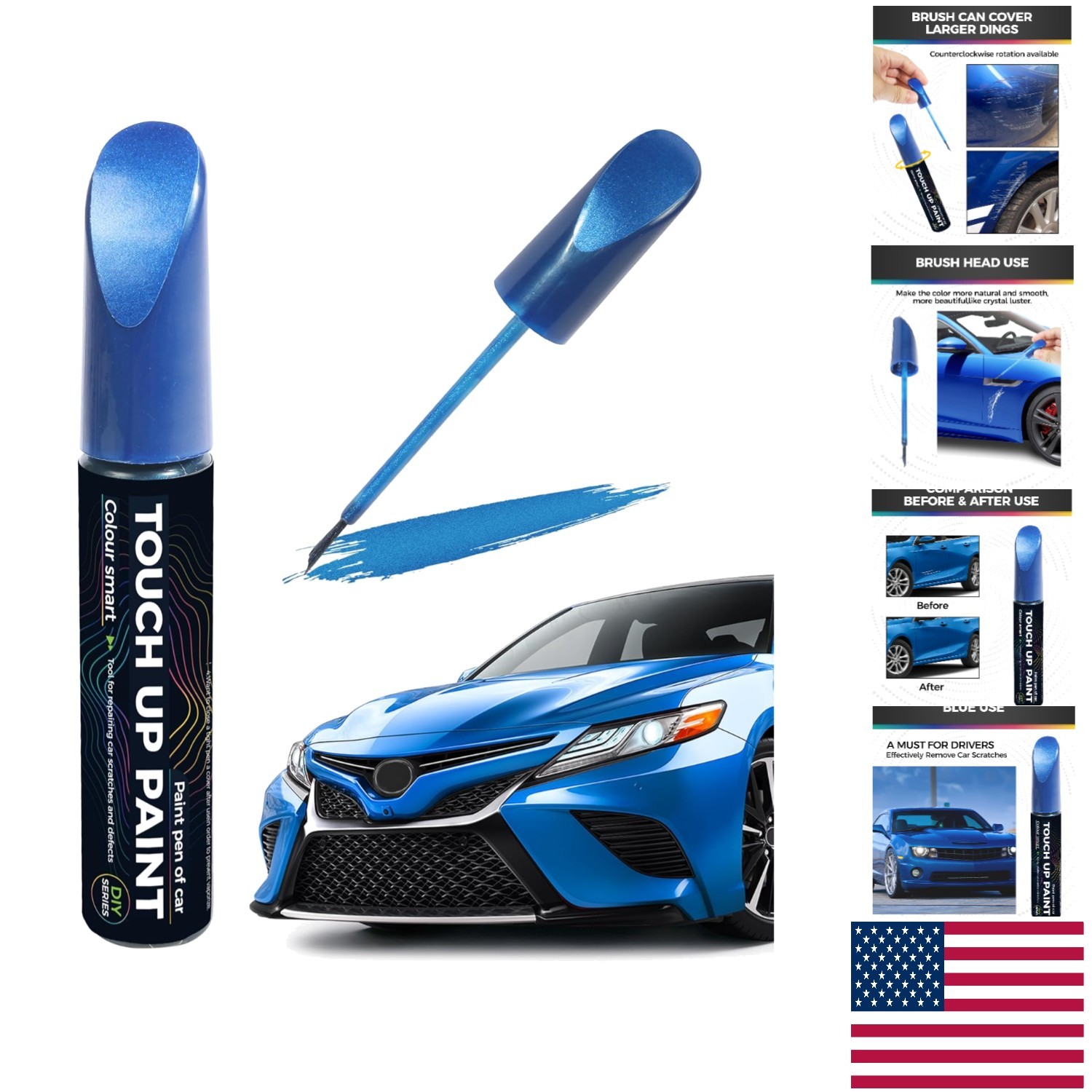 Multi-Color Car Touch Up Paint Pen – Waterproof and Easy Scratch Repair Solution