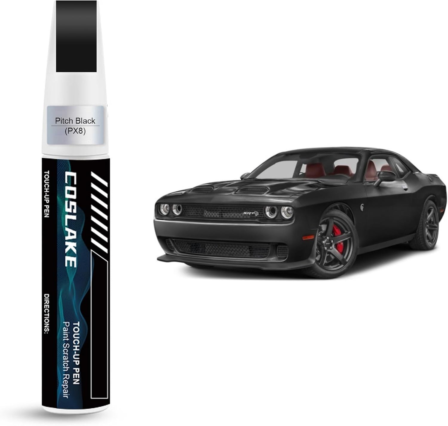 Complete Scratch Repair Kit for Dodge – Pitch Black Paint & Micro Applicators