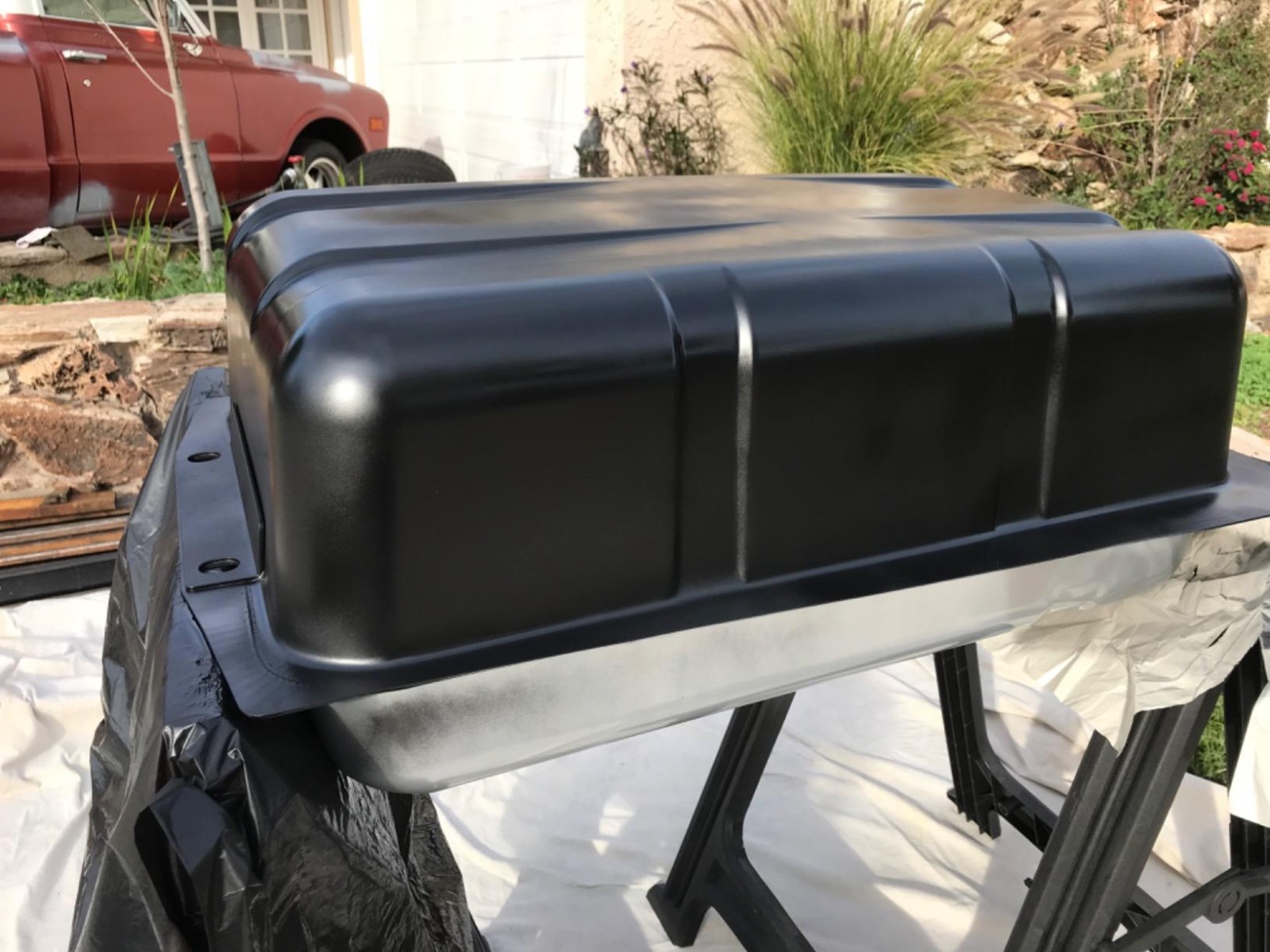 Satin Black Epoxy – Frame & Chassis Spray Paint Durable All Conditions One-Step