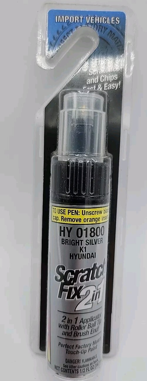 Dupli-Color Hyundai Bright Silver HY 01800 Scratch Fix 2in1 Applicator NEW