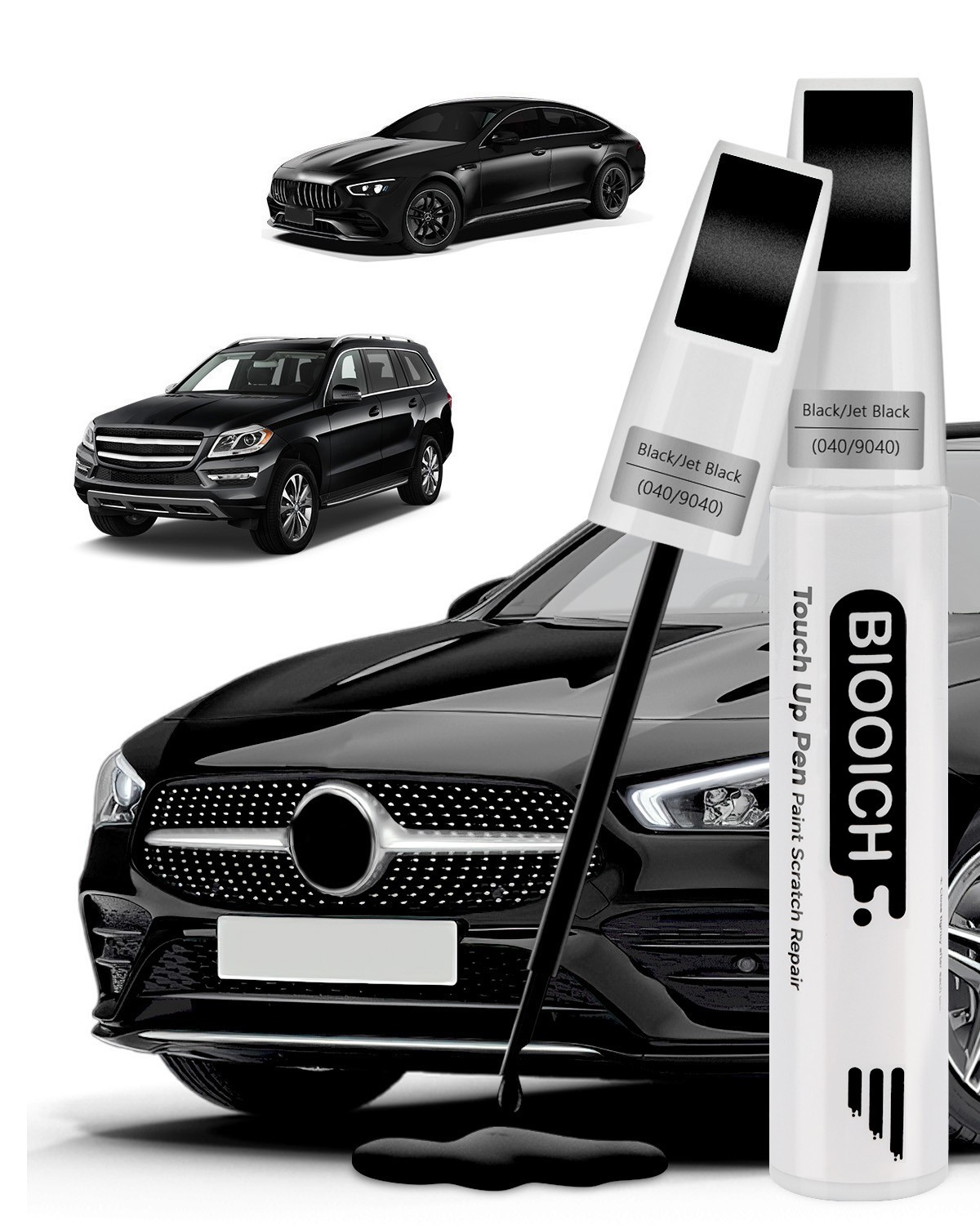 BIOOICH Touch Up Paint for Mercedes-benz Car Chip and Scratch Repair