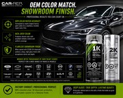 CAR-REP Basecoat & 2K Clearcoat for 2023 Audi Ibis White LY9C, T9