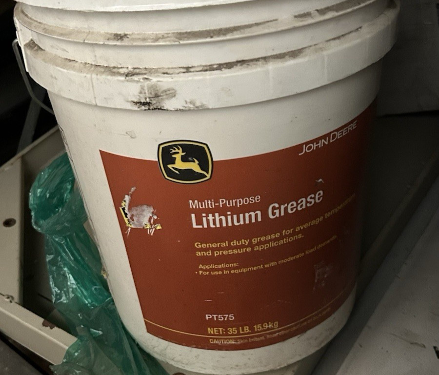 John Deere Multi-Purpose Lithium Grease #PT575- 5 Gallon Bucket, SHIPS FREE