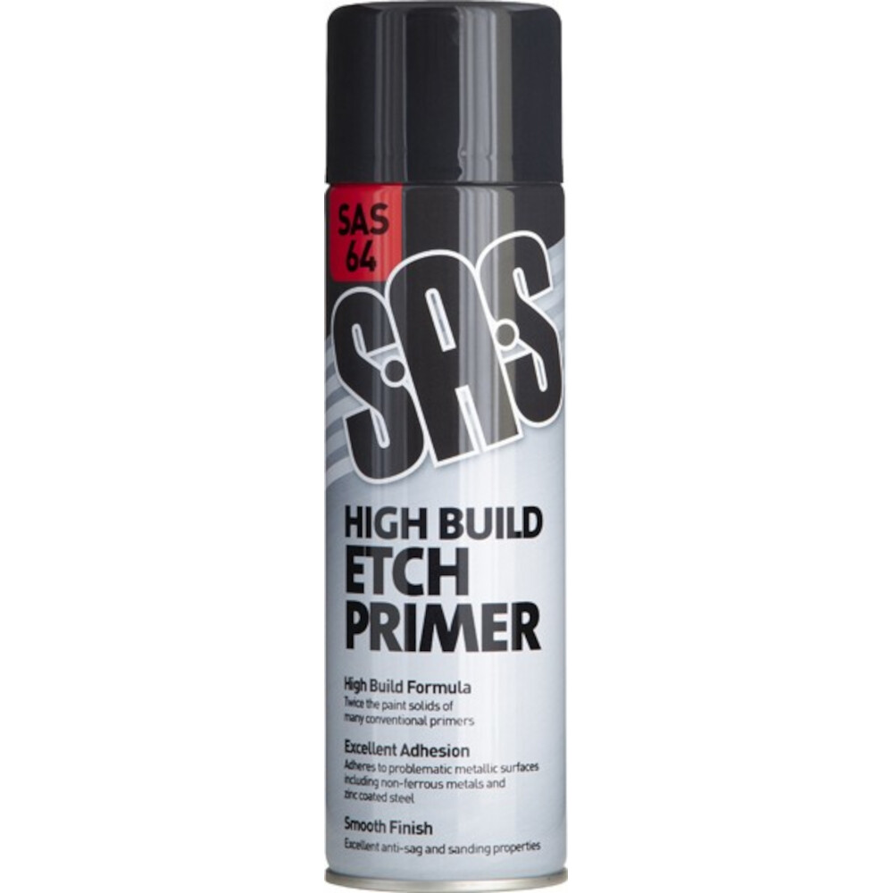 High Build Etch Primer SAS 500ml Aerosol SAS64A