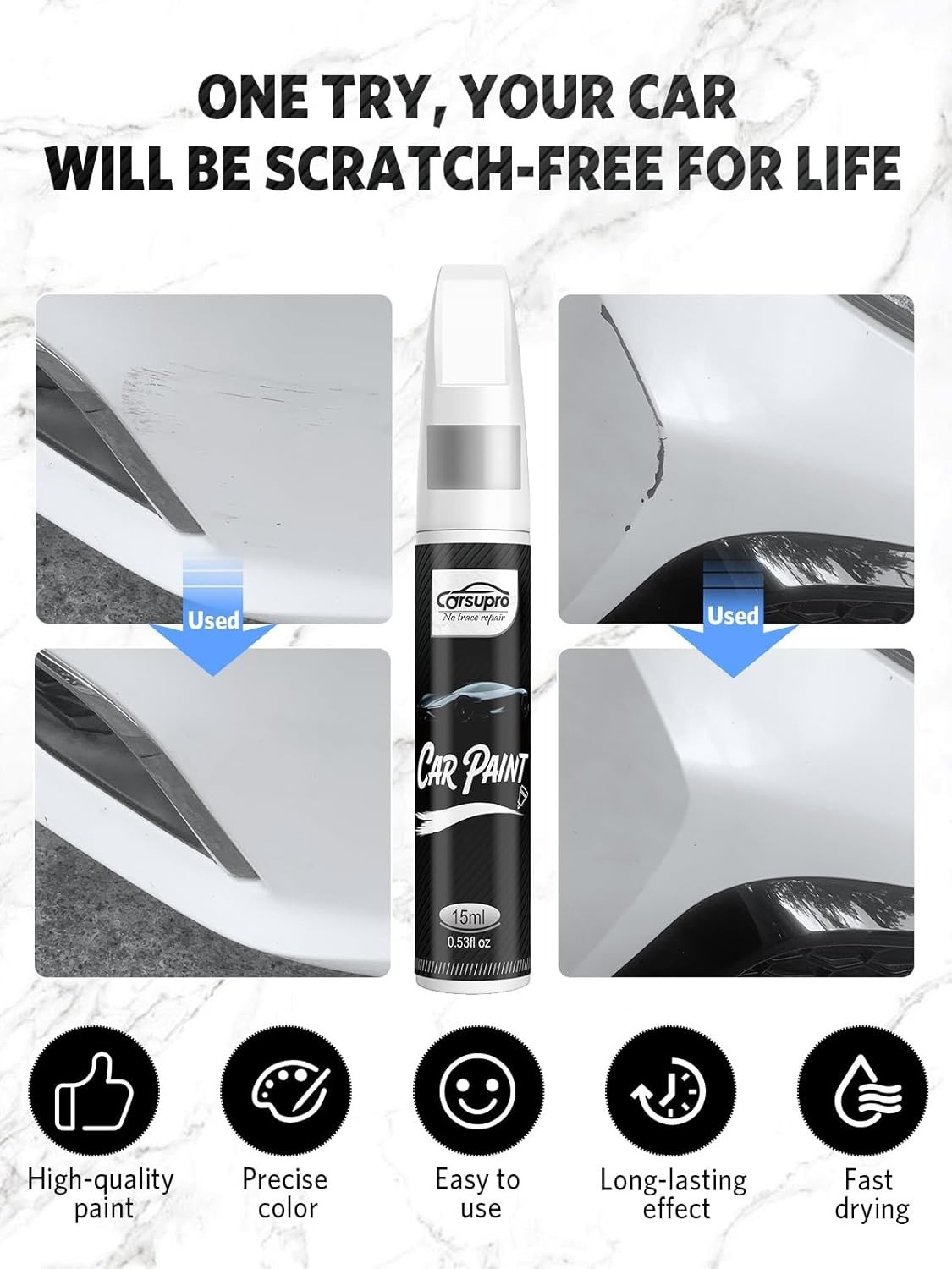 Granite Crystal Metallic Scratch Repair Pen for Ram Vehicles – Easy & Effective