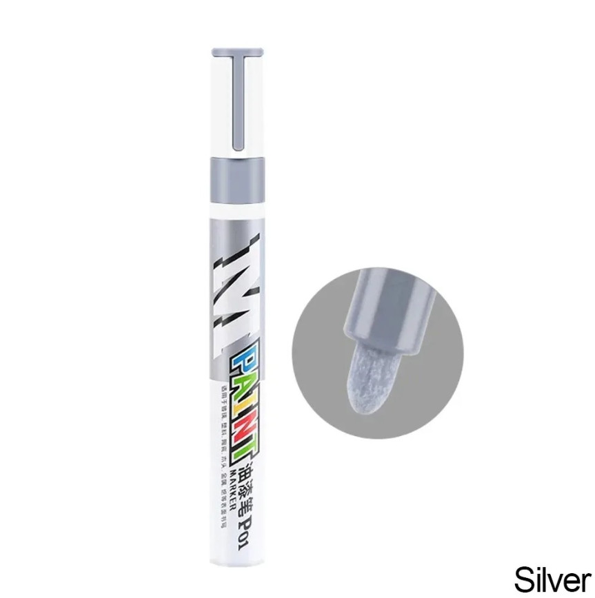 1pc Car Paint Scratch Repair Pen Waterproof Touch-Up Marker for Auto Care – NEW