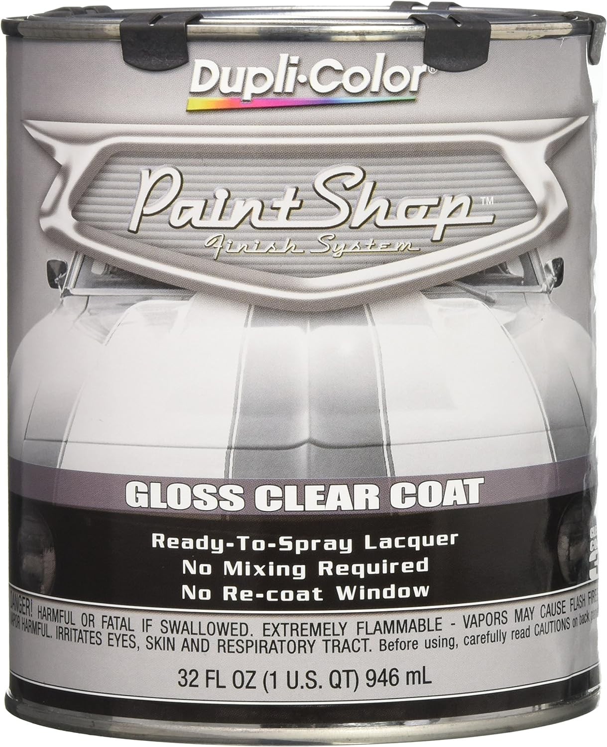 Professional 32 oz Automotive Paint Shop Finish System – Gloss Clear Coat