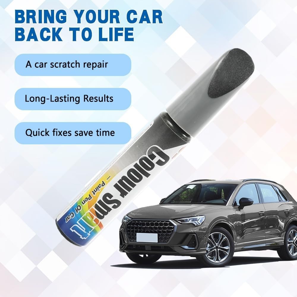 Gray Pearl Touch Up Paint For Cars, Automotive Car Paint Pen Scratch Repair