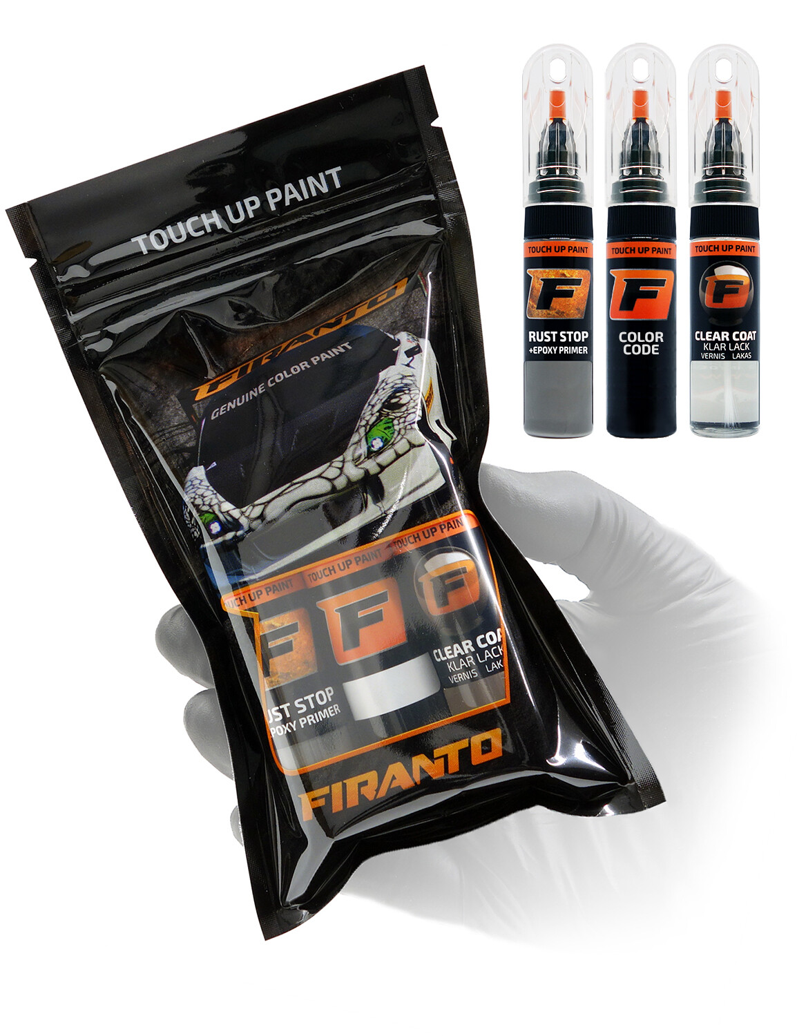 Touch up paint for TESLA PMNG NEU-112E | Steel Grey/Midnight Silver | Pen Kit