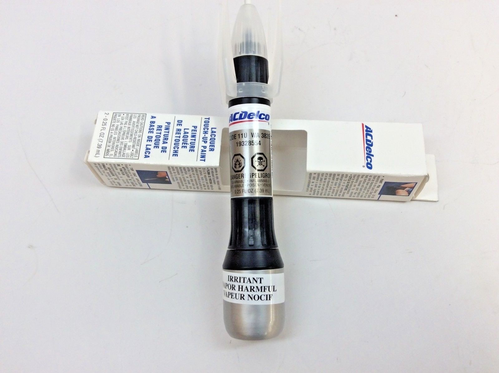 GM AC Delco GMC 4 In 1 Pewter Metallic Lacquer Touch-Up Paint 11U WA382E New OEM