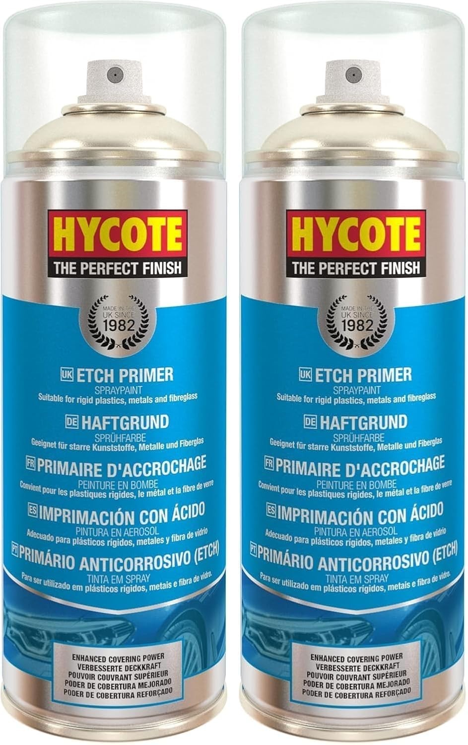 13.5 Oz Aerosol Etch Primer Spray Paint â€“ Superior Coverage for Metal Finishes