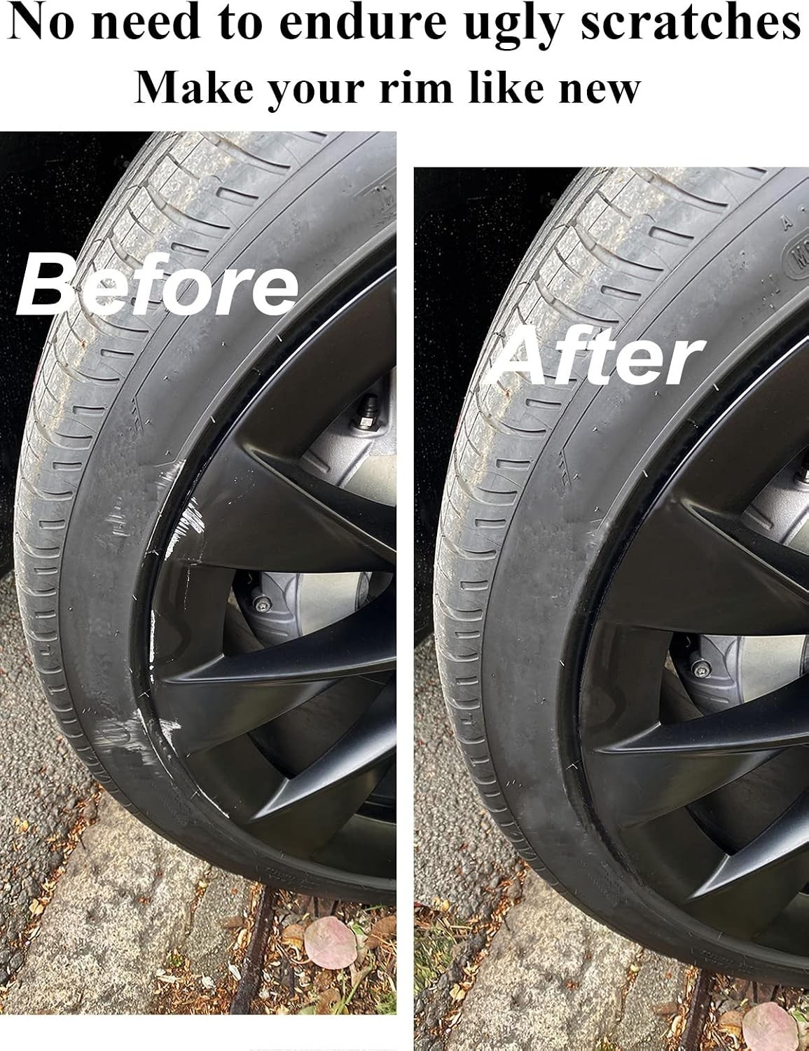 Waterproof Gloss Black Rim Paint Pen – Rust Resistant Scratch Repair Solution