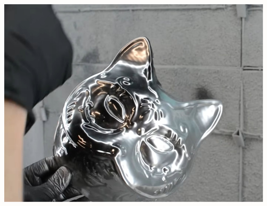 Chrome Metallic +Gloss Black Spray Paint Wheels Metal Fiberglass Smooth Custom