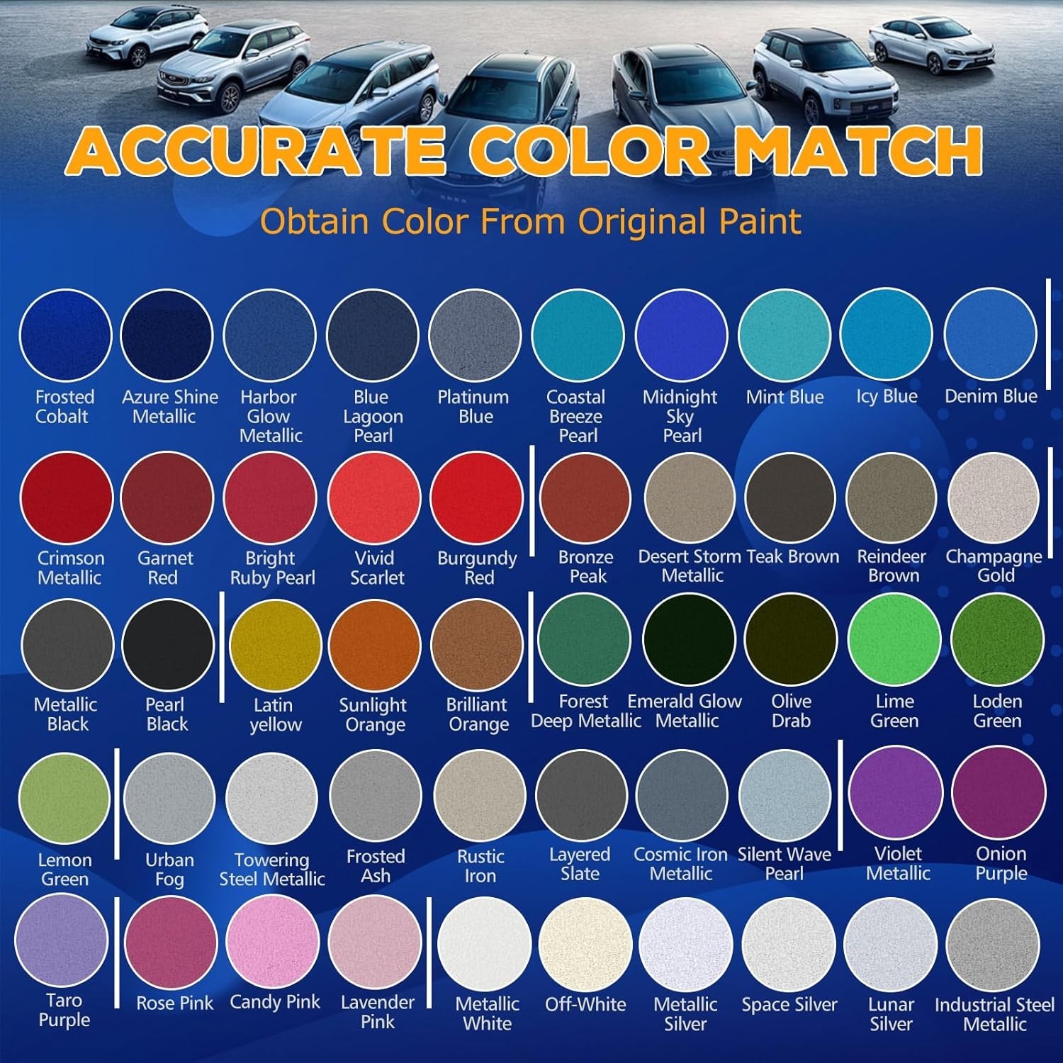 Waterproof 12ml Touch Up Paint for Cars | Emerald Glow Metallic Scratch Repair