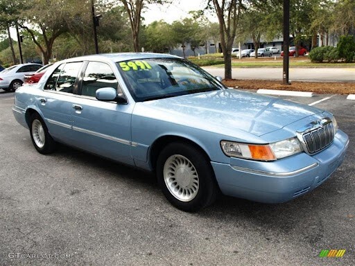 Touch up paint for Ford / Mercury vehicles with paint code M7, Light Blue