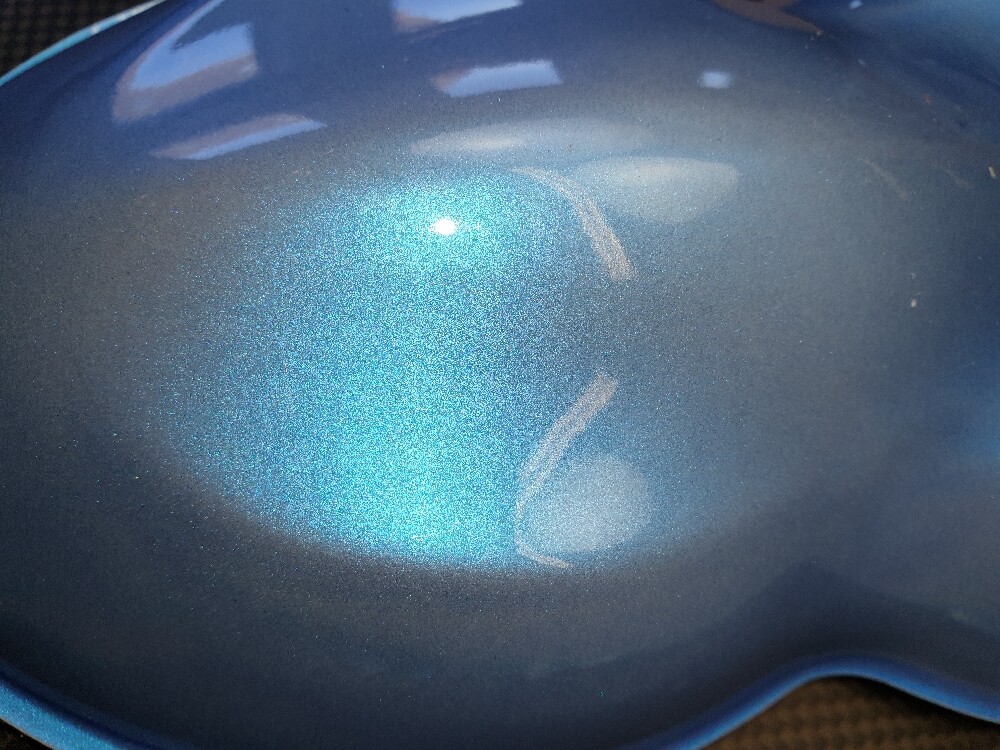 SKY BLUE BASE PEARL 1L PROFESSIONAL PAINT – FREE REDUCER