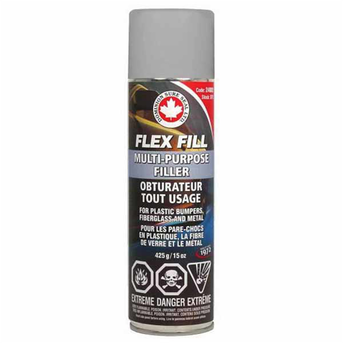 Dominion Sure Seal 24002 Multi-Purpose High Build Flex Fill Primer Surfacer, 15