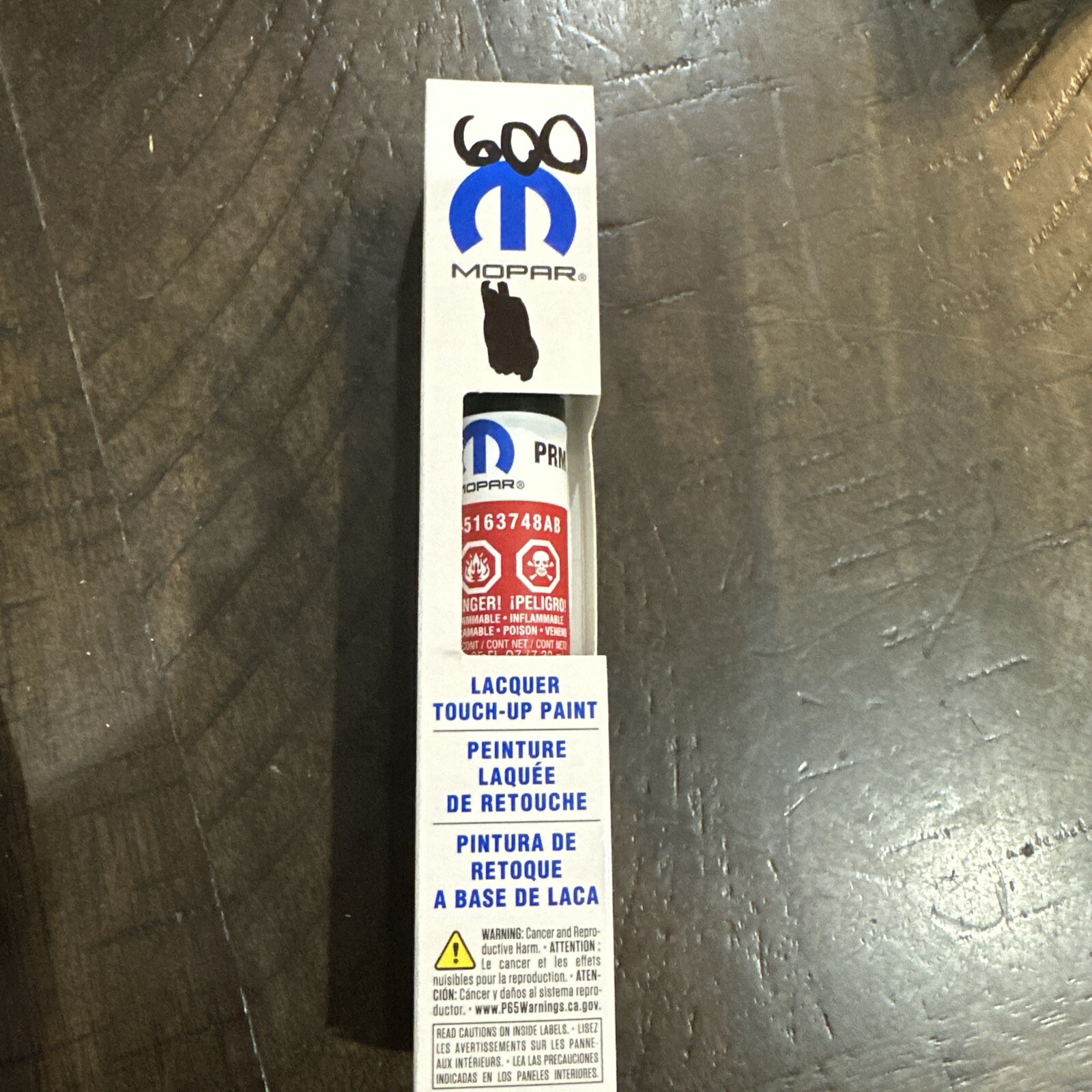 Genuine Mopar Touch-up Paint Pen PRM 5163748AB