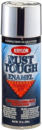 Krylon Rust Tough Silver Metallic Rust Preventive Enamel 12 oz. RTA9232