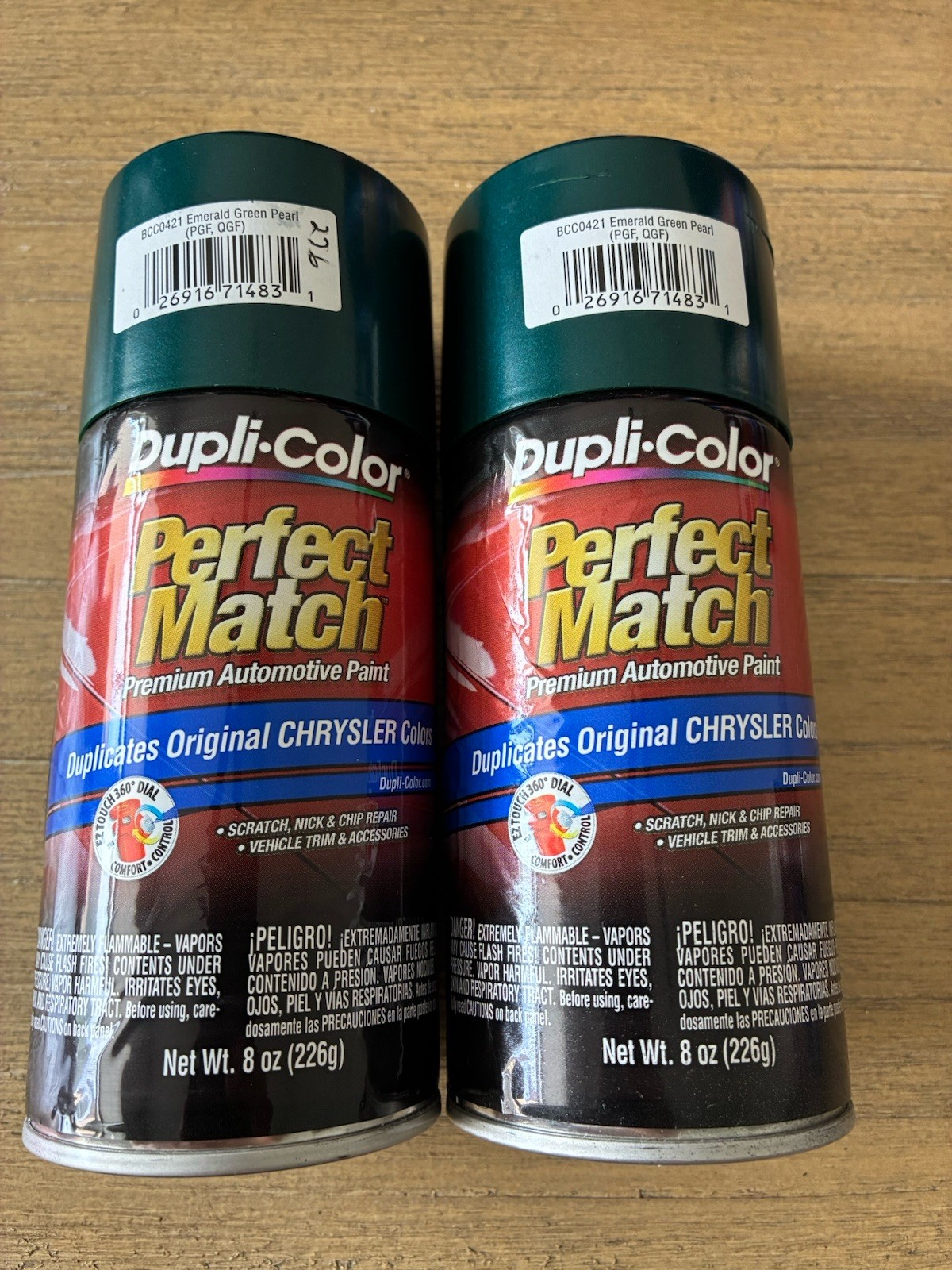 2 Duplicolor BCC0421 Duplicolor Perfect Match Touch-Up Paint Emerald Green Pearl