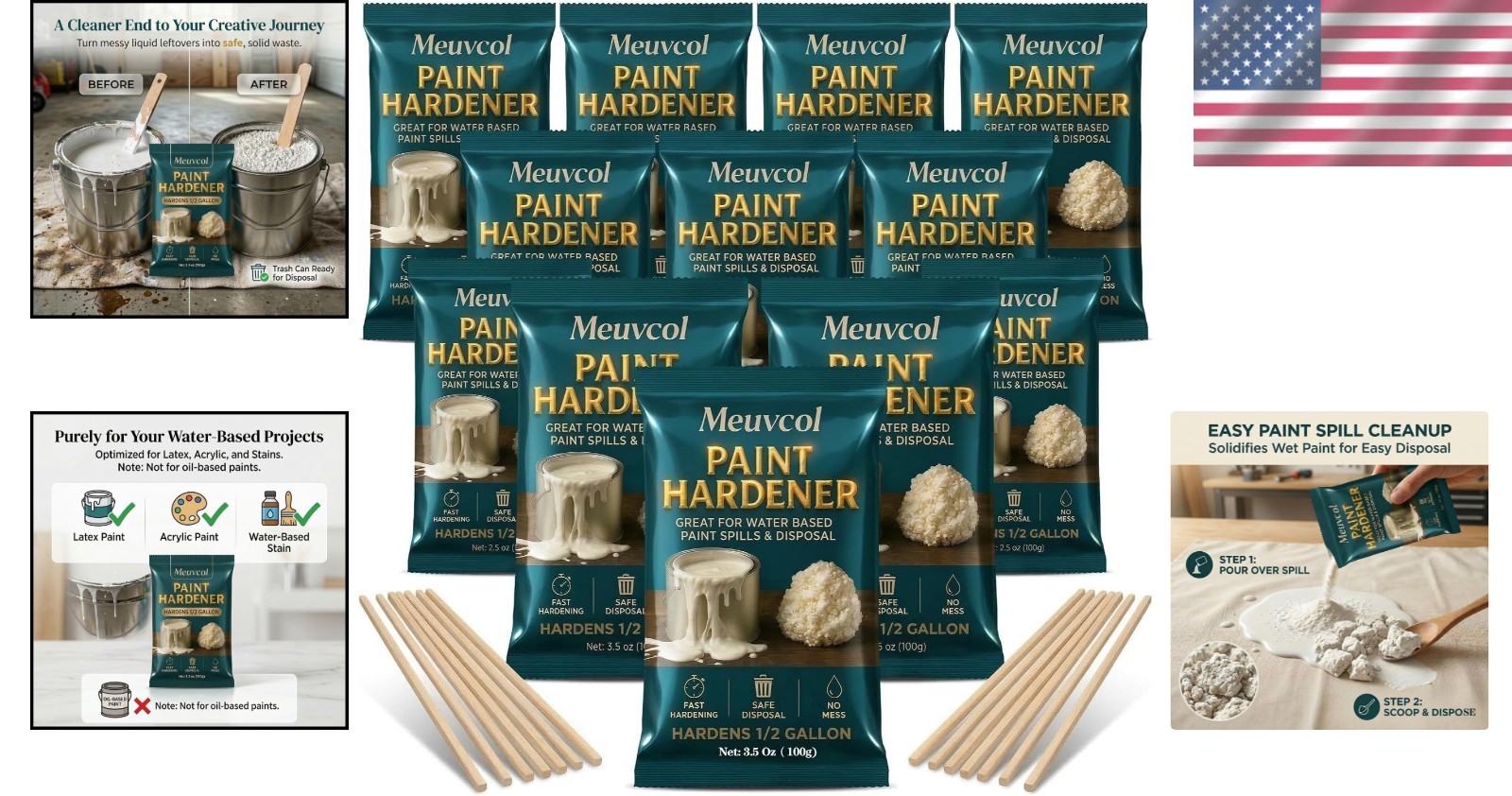 Fast-Acting Paint Hardener for Latex & Acrylic Paint