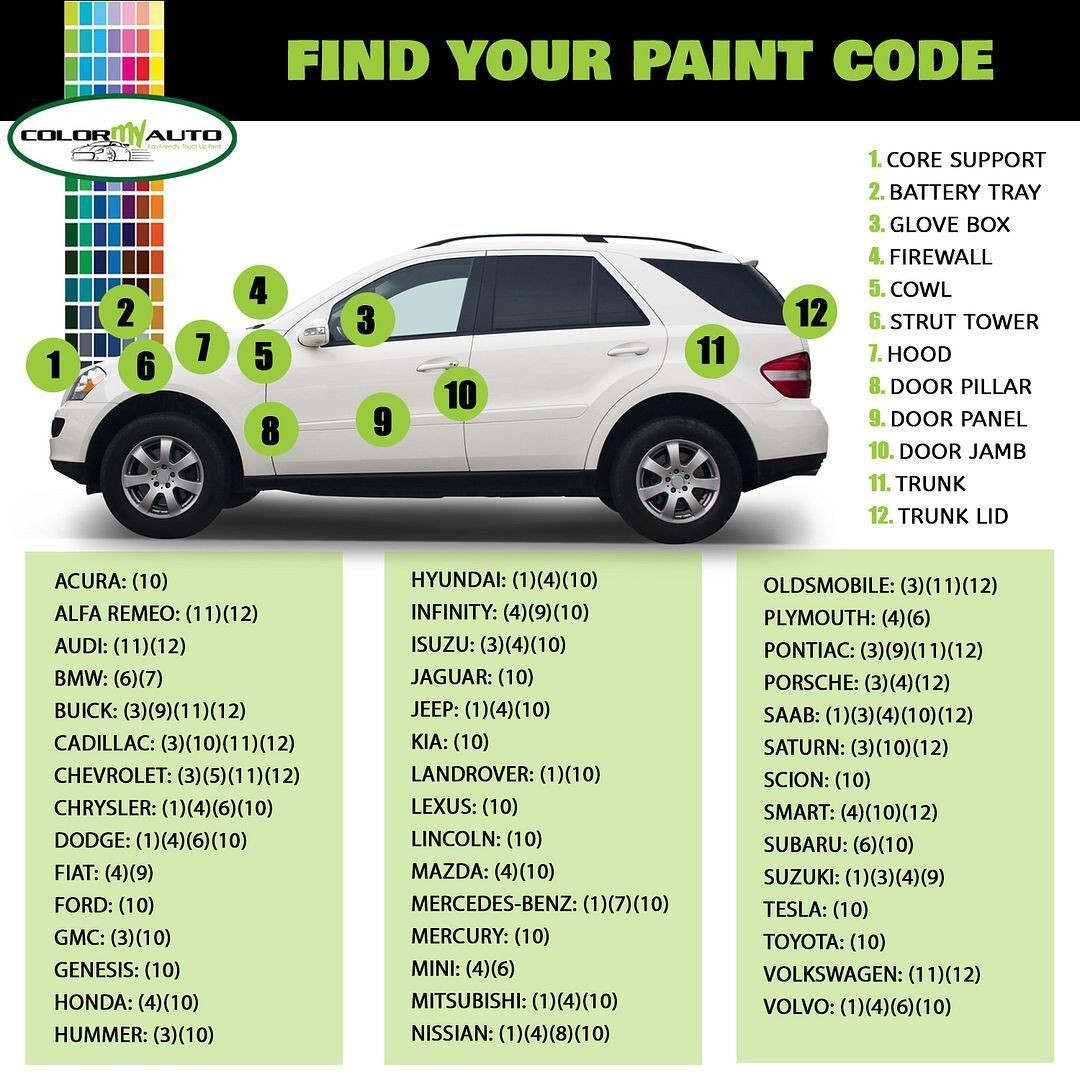 Color My Auto For Infiniti QX80 2018 Visual Pearl QAC BC Aerosol