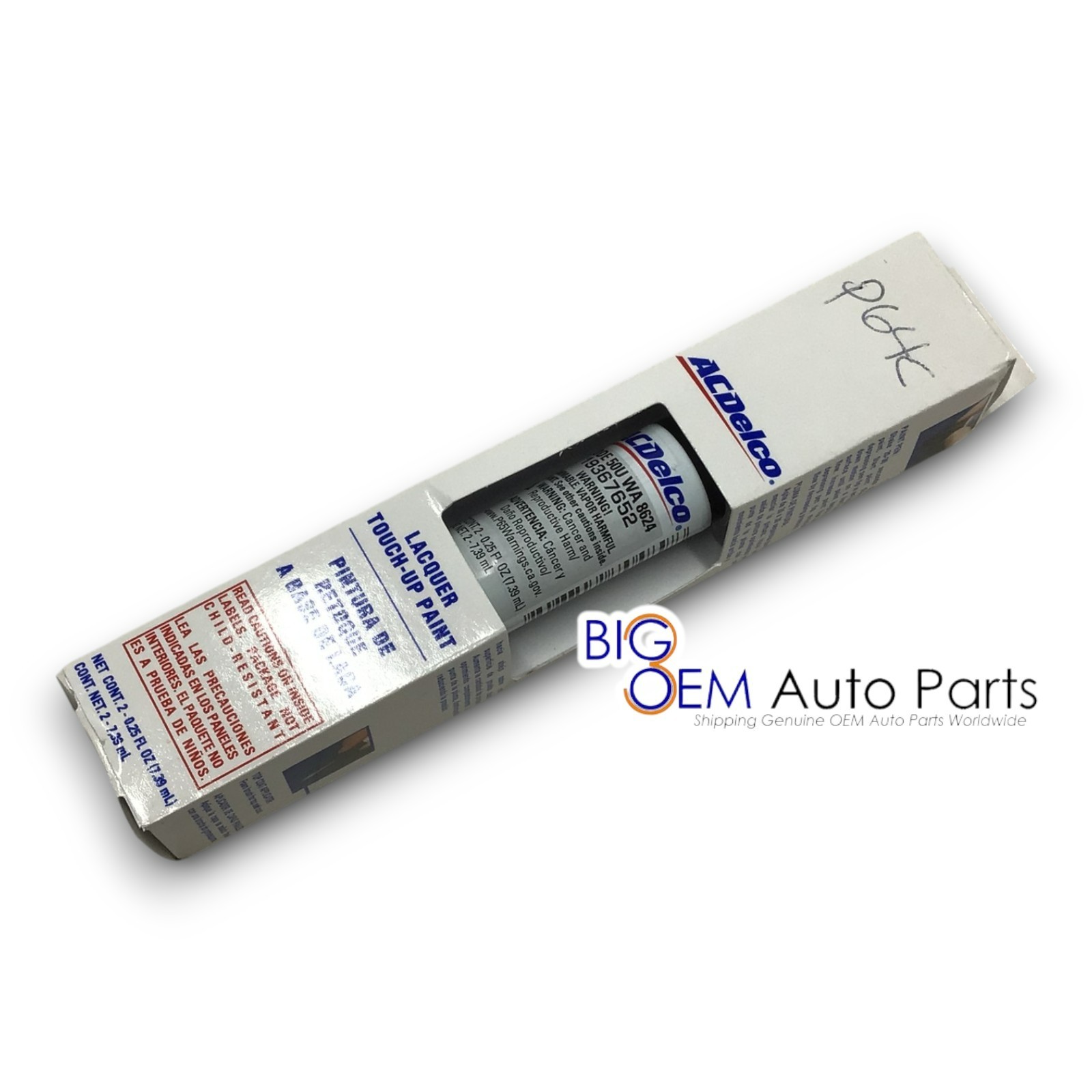 new OEM ACDelco GM 4 In 1 Summit White Lacquer Touch Up Paint GAZ WA8624