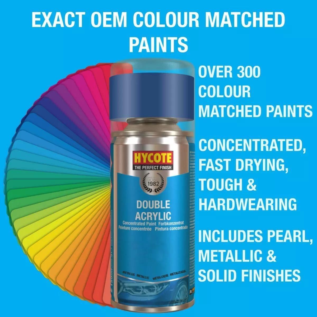 Hycote Colour Spray Paint XDBM602 BMW Black Sapphire (Metallic) 150mL Fast Dry