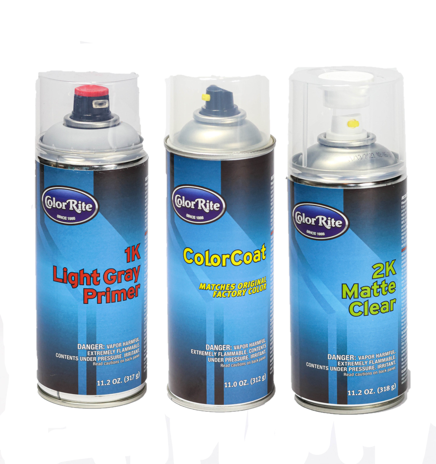 Honda NHA86M Matte Ballistic Black Met. #2881 AEROSOL Color, Primer, Matte Clear