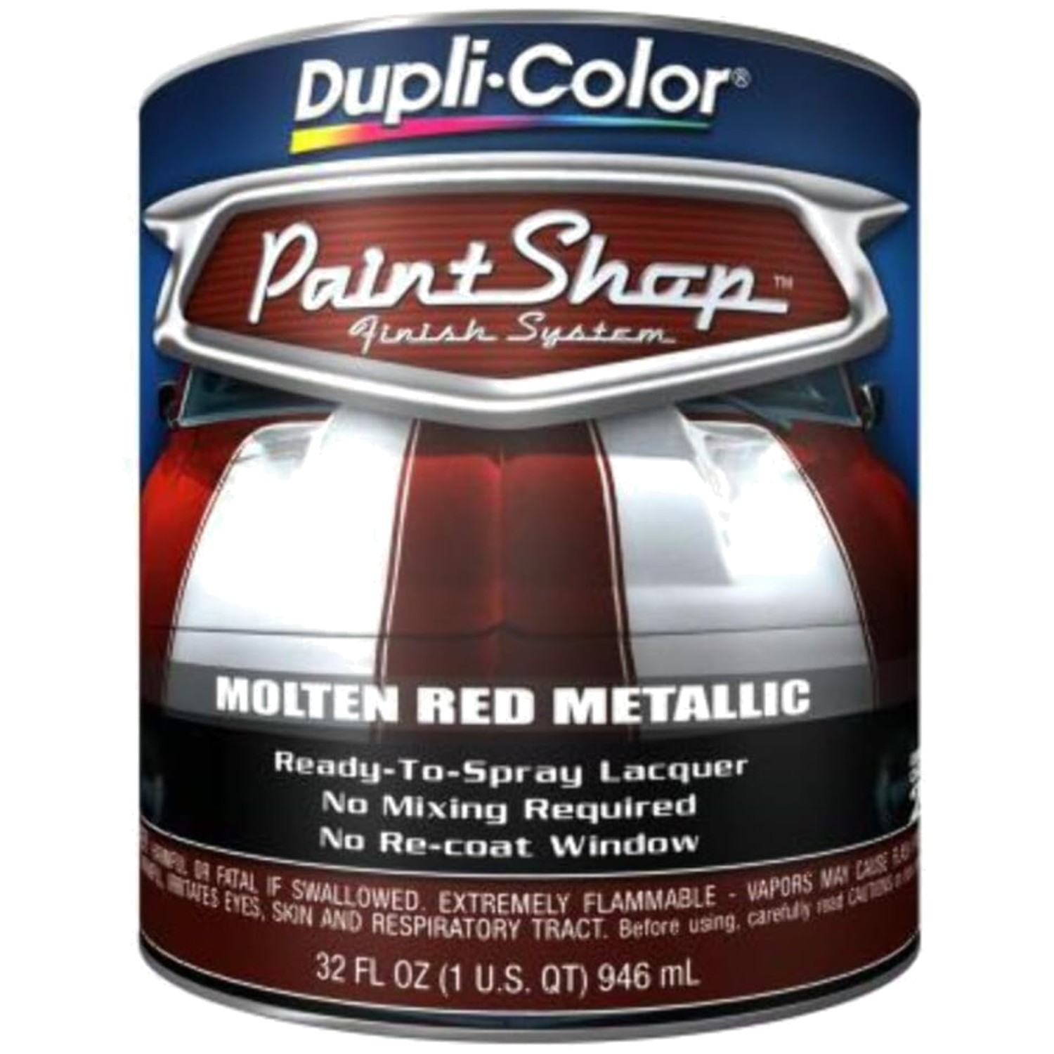 Molten Red Metallic Indoor/Outdoor Aerosol Paint