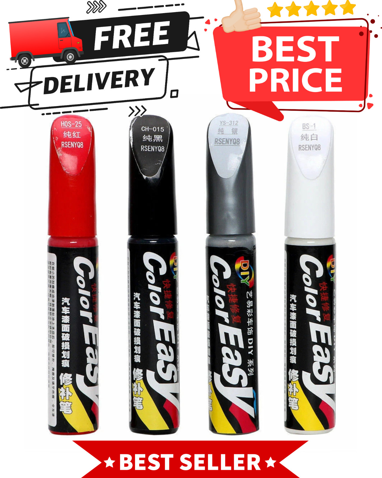 DIY Car Clear Scratch Remover Touch Up Pens Auto Paint Repair Art Color Easy
