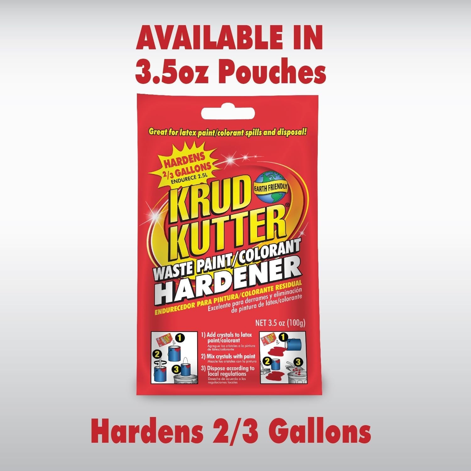 Paint Hardener for Waste Paint, Non-Toxic, 5 Gal