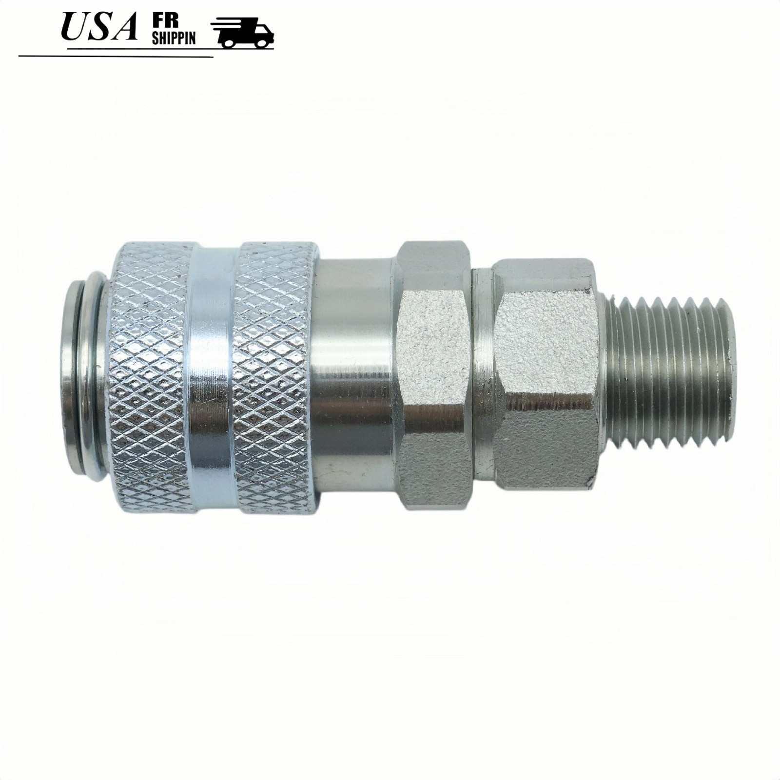 New Silver Heavy Duty Fuel System Coupler Fitting Tool 1PC Fits Cummins Cat