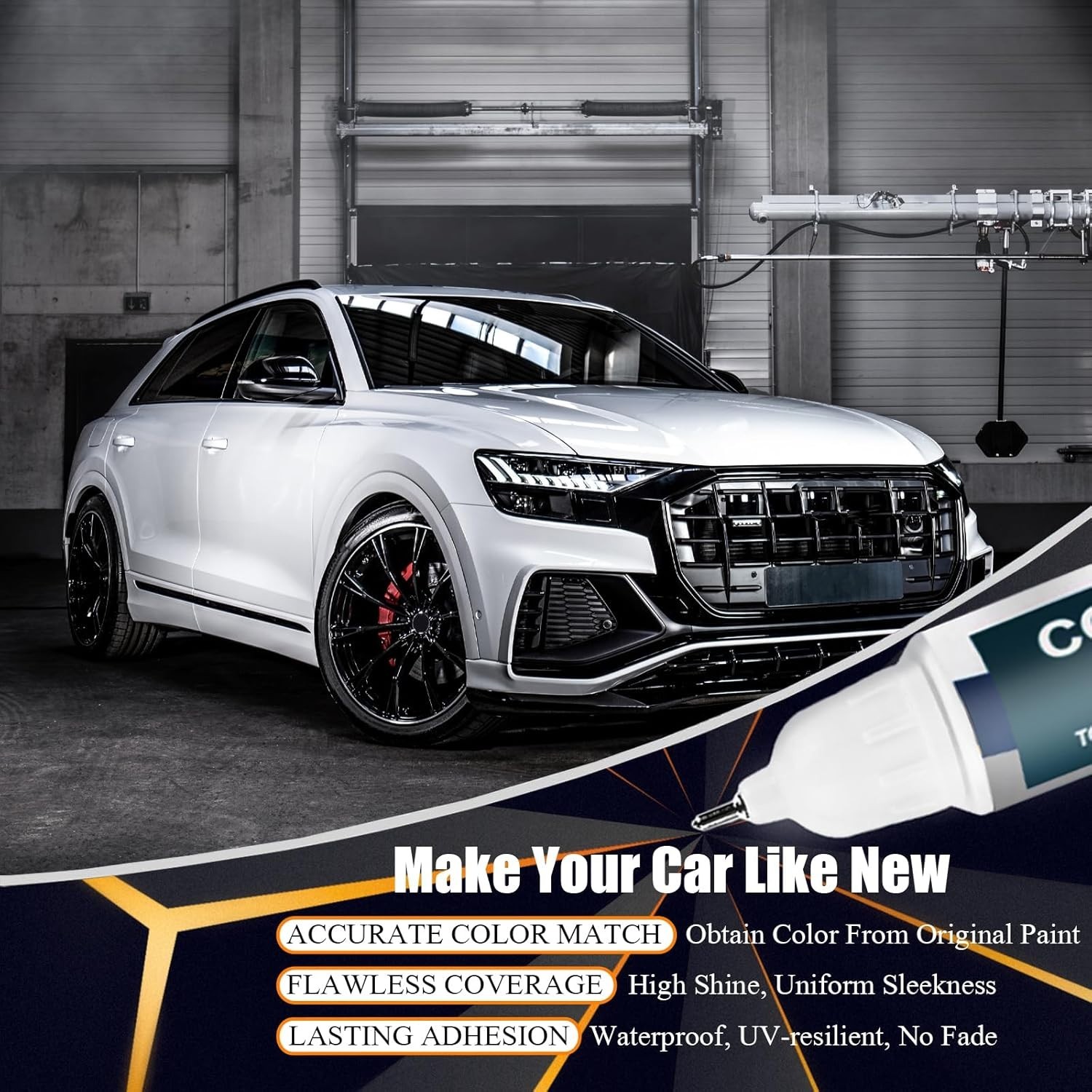 Brilliant Black Audi Touch-Up Paint LY9B/A2 – 0.4 Fl Oz Scratch Repair Pen & …