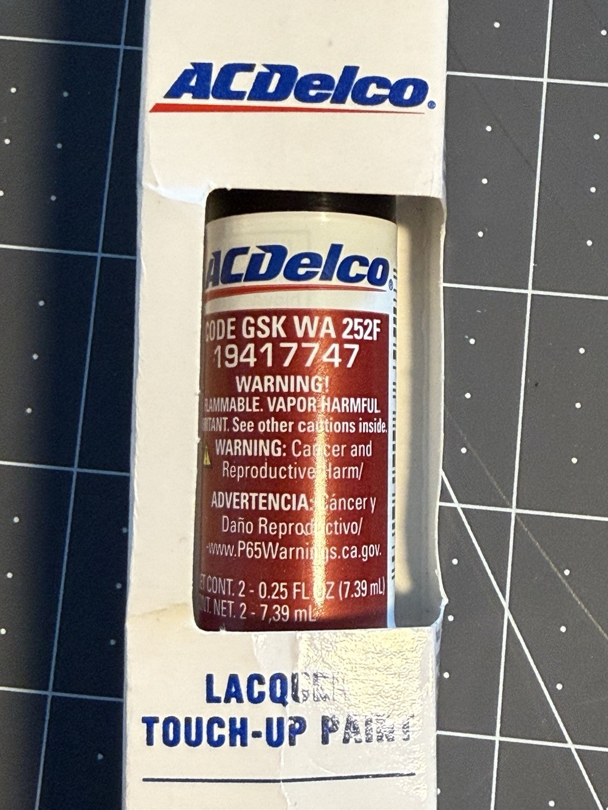 ACDelco OEM 4 in 1 Touch Up Paint Pen in Cherry Pop Tint WA2525F
