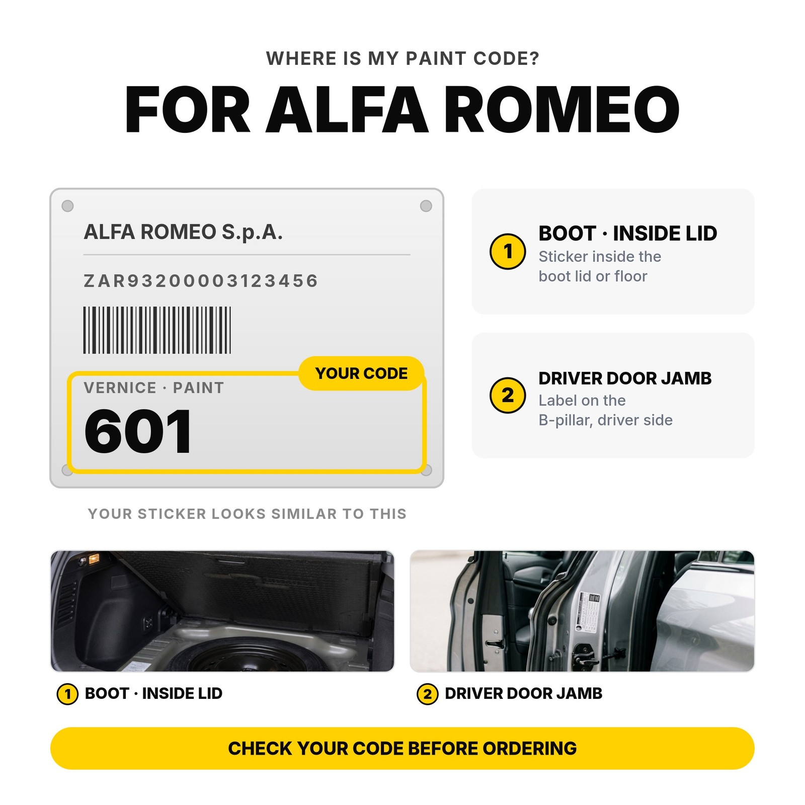 Touch Up Paint For Alfa Romeo 767 Argento Full Kit Ute Body Touch Up Paint