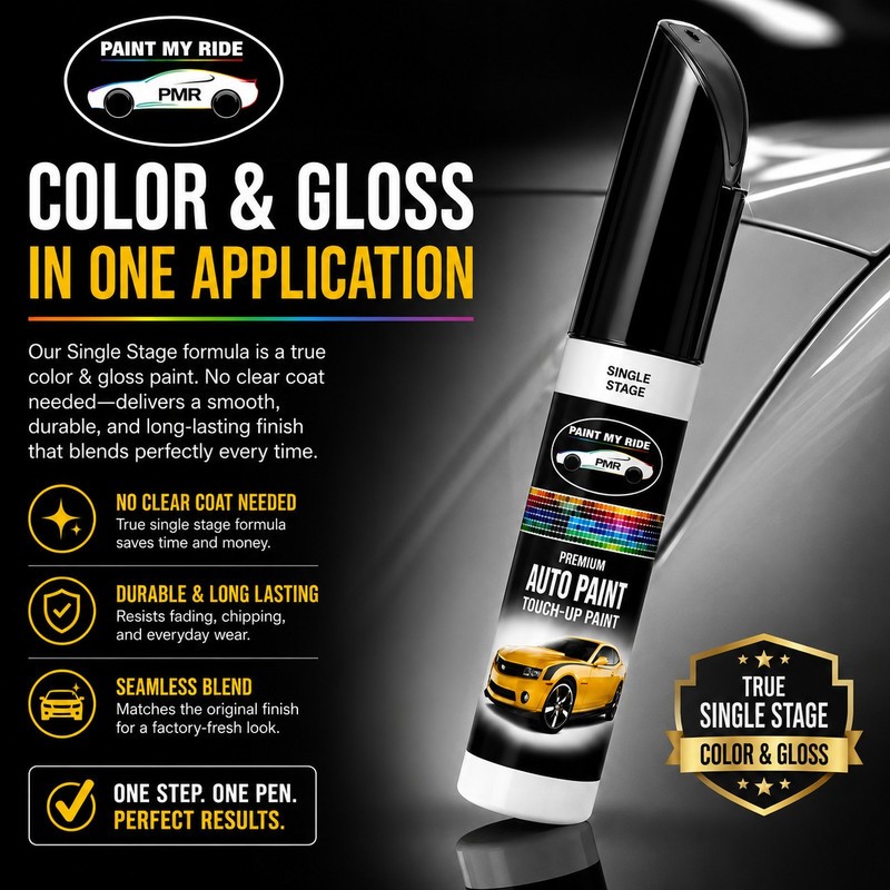 Paint My Ride Single Stage Pen for 2000 Chevrolet Blazer Pewter 11