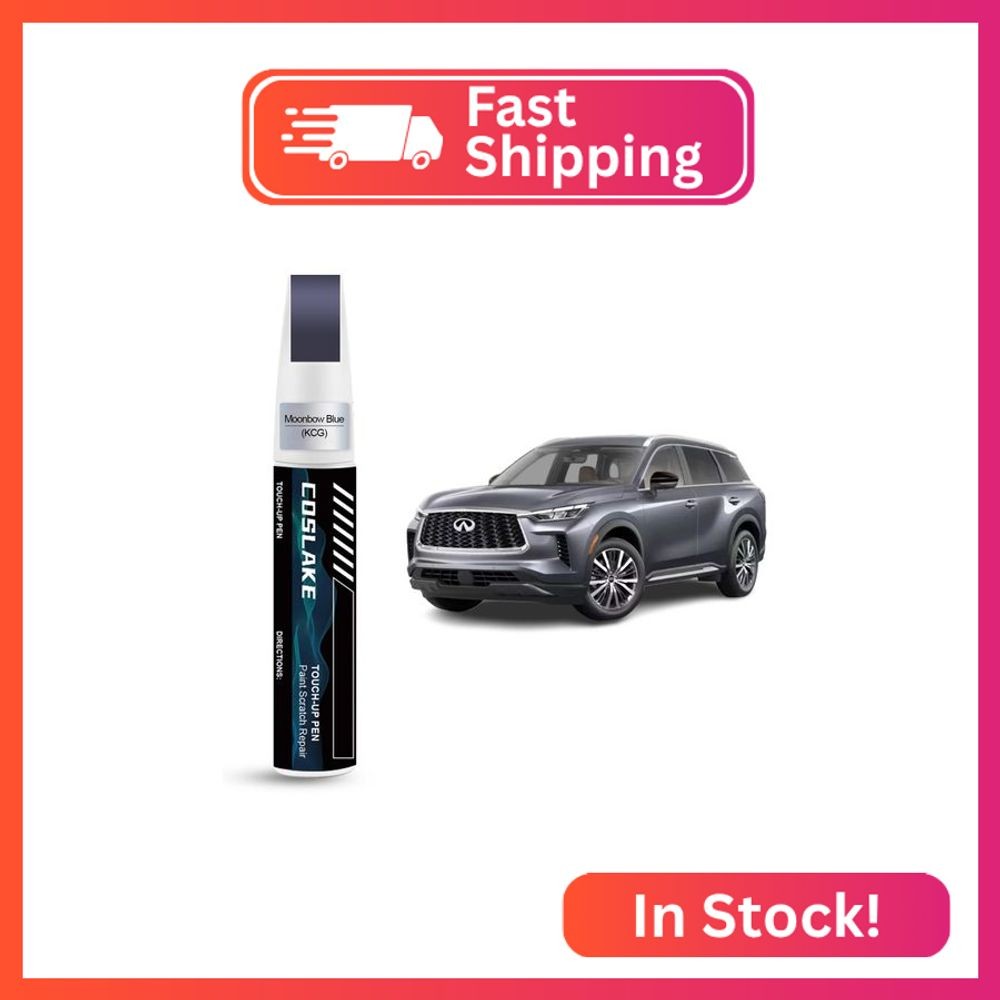 COSLAKE Car Touch Up Paint(Moonbow Blue(KCG)) for INFINITI, Car Paint Scratch Re